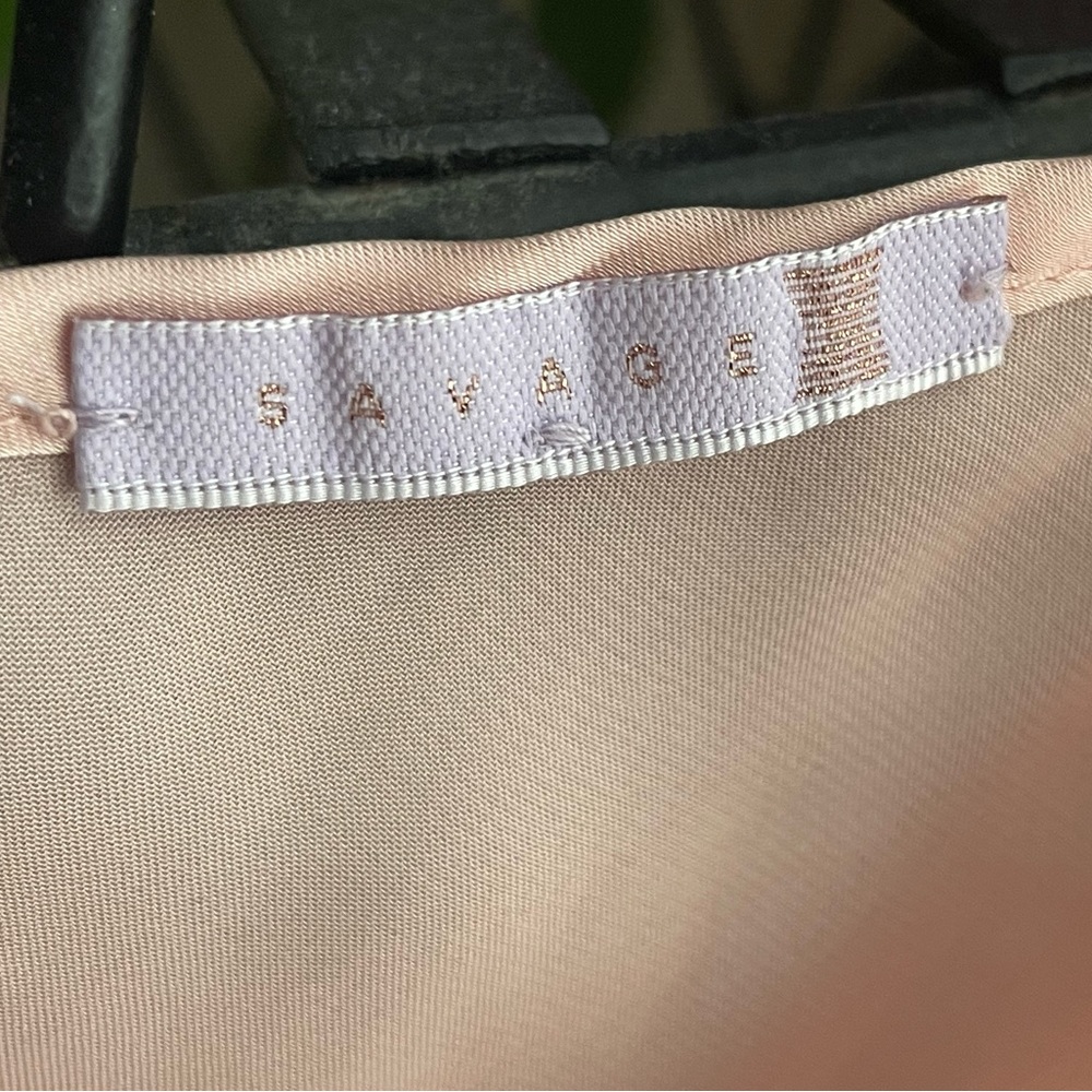 Savage X Fenty Pink Satin Cami in Pinky Swear - Picture 5 of 5